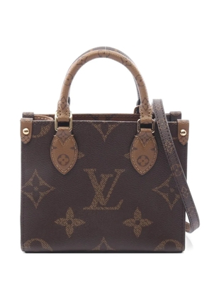 Louis Vuitton Pre-Owned 2021 On the Go BB two-way handbag - Brown