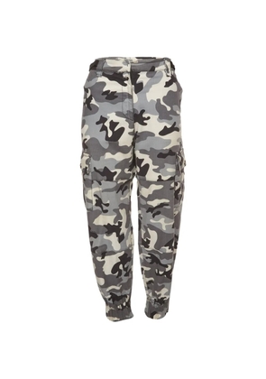 Miu Miu Pre-Owned camouflage-print cargo pants - Grey