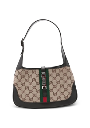 Gucci Pre-Owned 2000s Jackie GG-canvas shoulder bag - Neutrals