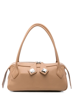 MINOBOSSI small Anna leather shoulder bag - Neutrals