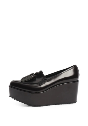 Brunello Cucinelli Vintage tassel-detail platform sandals - Brown