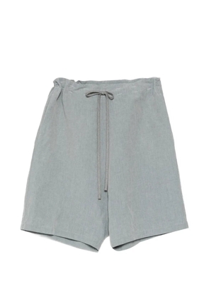 Forme D'expression drawstring baggy shorts - Blue