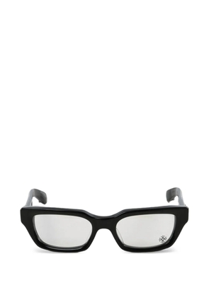 Chrome Hearts rectangle-frame glasses - Black