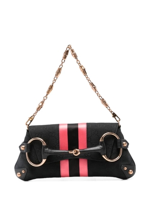 Gucci Pre-Owned 2000s GG horsebit tote bag - Black