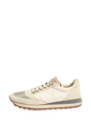 Brunello Cucinelli Vintage Monili patch sneakers - Neutrals