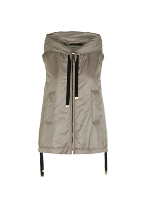 Max Mara The Cube hooded gilet - Neutrals