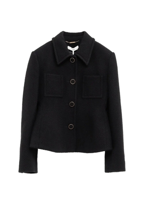 Chloé button-front patch-pocket blazer jacket - Black
