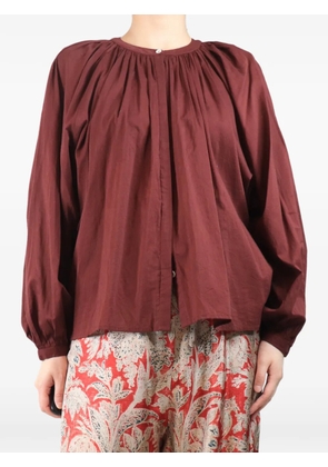 Diega Celestino pleated blouse - Red