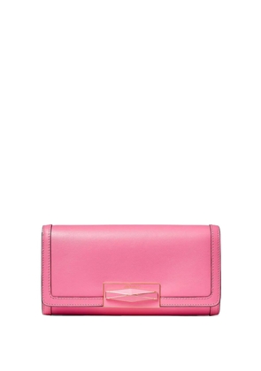 Jimmy Choo mini Diamond leather shoulder bag - Pink