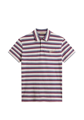 Woolrich striped cotton polo shirt - White