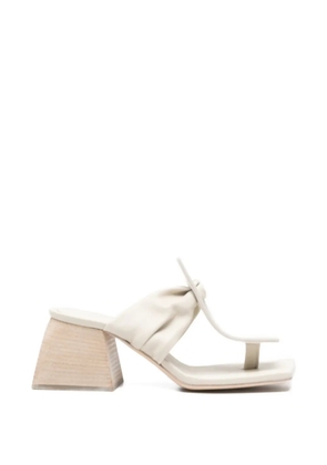 Uma Wang square-toe sandals - Neutrals