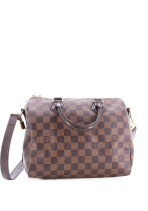 Louis Vuitton Pre-Owned Speedy Bandouliere Bag Damier 25 satchel - Brown