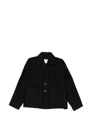 Toogood Magician check-pattern jacket - Black