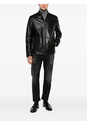 YES LONDON stud-embellished faded denim jeans - Black