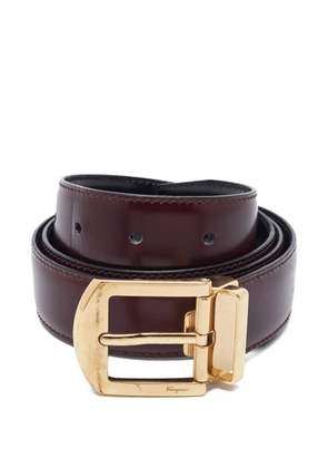 Ferragamo Pre-Owned reversible-leather belt - Brown