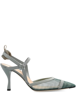 FENDI 85mm Colibrì Lite pumps - Green