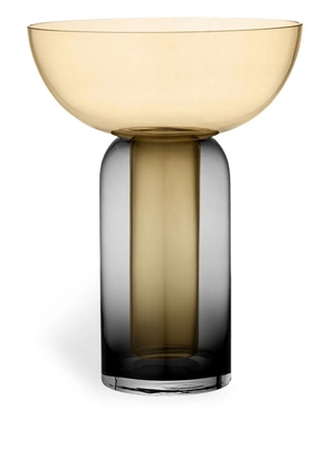 AYTM Torus large glass vase - Black