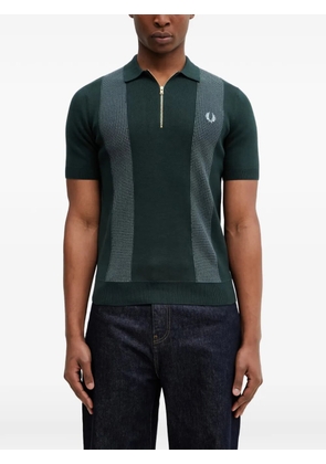 Fred Perry half-zip polo shirt - Green