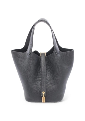 Hermès Pre-Owned 2026 PM Picotin Lock Clemence tote bag - Black