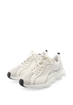 Hermès Pre-Owned 2010s Envol lace-up sneakers - White