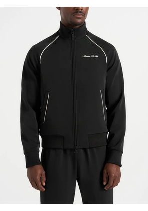Manière De Voir signature piped track jacket black