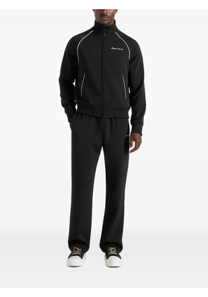 Manière De Voir signature piped track jacket black