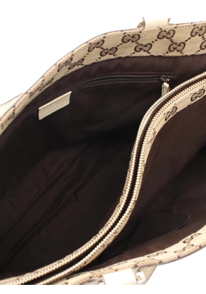 Gucci Pre-Owned 2000s Abbey leather tote bag - Neutrals