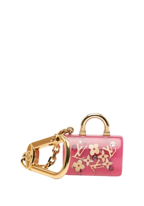 Louis Vuitton Pre-Owned 2005-2012 Resin Speedy Inclusion Holder and Bag Charm key chain - Gold