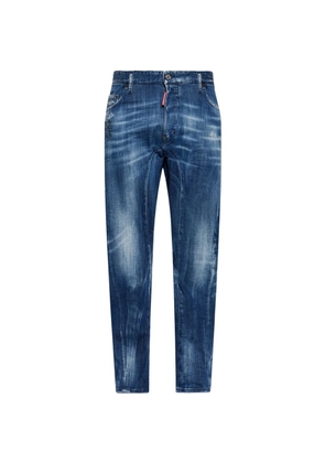 DSQUARED2 distressed-effect faded jeans - Blue