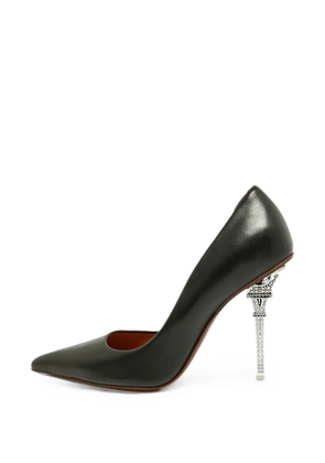 VETEMENTS Eiffel Tower pointed-toe pumps - Black