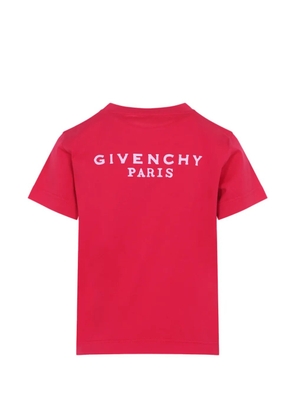 Givenchy logo-print cotton T-shirt - Pink