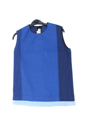 Marni Pre-Owned pinstripe sleeveless top - Blue