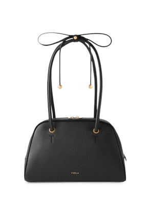 Furla M Poppy Dome bow-detail shoulder bag - Black