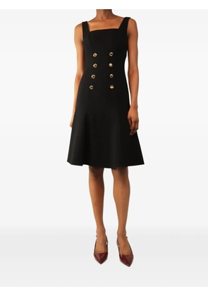 Dolce & Gabbana Pre-Owned double-breasted sleeveless mini dress - Black