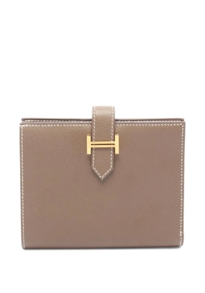 Hermès Pre-Owned Bearn Compact bi-fold wallet - Neutrals