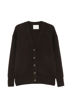 Lisa Yang Amery V-neck button-down cardigan - Brown
