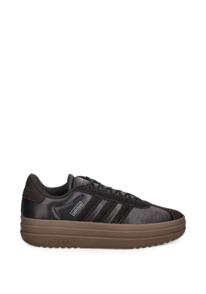 adidas satin-finish platform sneakers - Brown
