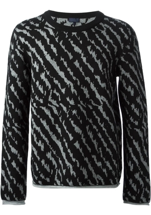 Lanvin jacquard-knit sweatshirt - Black