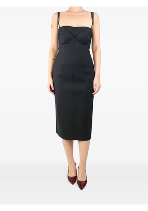 Sportmax Vintage sleeveless midi dress - Black