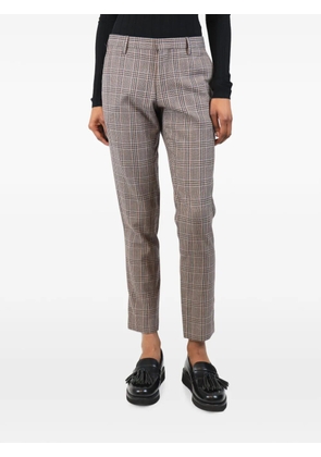 Dries Van Noten Pre-Owned belt-loop pattern trousers - Brown