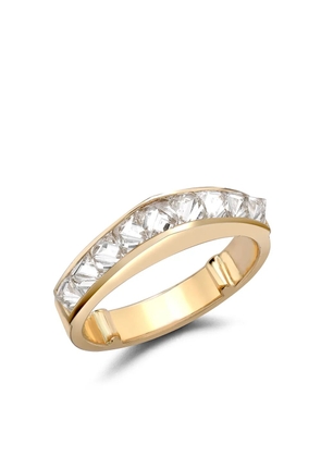 Pragnell 18kt yellow gold RockChic peaked diamond ring