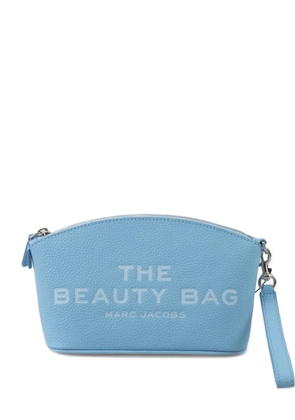 Marc Jacobs logo-debossed make up bag - Blue