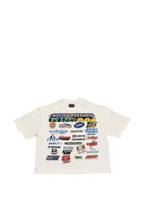 Bottega Desires Race graphic-print T-shirt - White