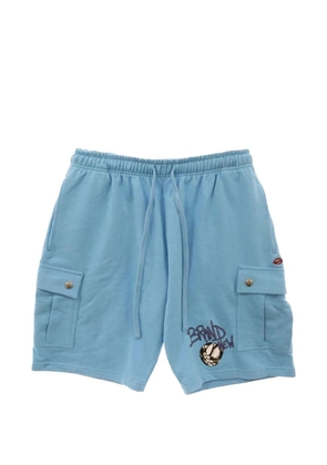 Chrome Hearts x Matty Boy cargo shorts - Blue