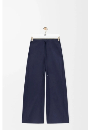 LOEWE drawstring wide-leg trousers - Blue