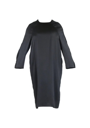 Sofie D'hoore textured silk midi dress - Black