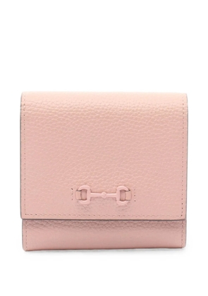 Gucci Pre-Owned 2010s Horsebit bi-fold wallet - Pink