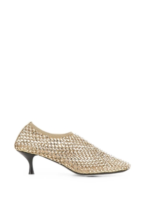 strategia shoes rhinestone-embellished pumps - Neutrals