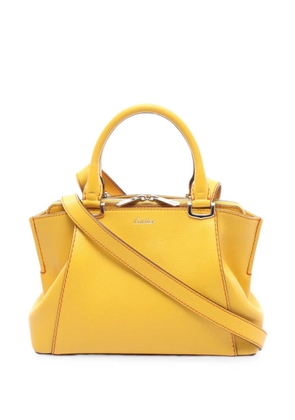 Cartier 2010s C de Cartier shoulder bag - Yellow