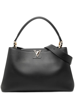 Louis Vuitton Pre-Owned 2021-2026 Smooth Taurillon Capucines Souple GM satchel - Black